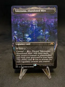 Takenuma, Abandoned Mire (Borderless) Kamigawa: Neon Dynasty Regular NM - Image 1