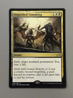 Magic The Gathering MTG Shadows over Innistrad Anguished Unmaking #242/297 TCG - Image 1