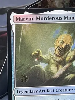 MTG Marvin, Murderous Mimic RARE FOIL PROMO Duskmourn 0253 NM/Mint - Image 4