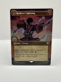 Redirect Lightning (Showcase) Avatar: The Last Airbender Foil - Image 1