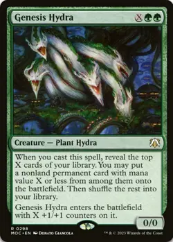 X 1 Genesis Hydra NM-M March of the Machine MOC 298 MTG Magic The Gathering - Image 1