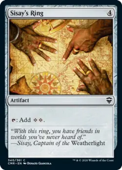 Sisay's Ring - Commander Legends #340/361 MTG Magic The Gathering - Image 1