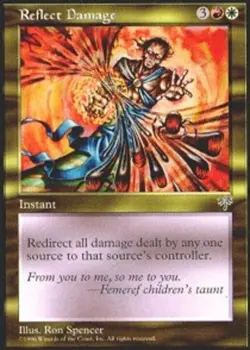 1 x Reflect Damage - Mirage - NM-Mint - MTG - Image 1