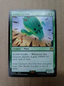 Jumbo Cactuar #191 Non-Foil Standard Art NM MTG - Image 1