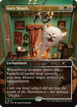 [1x] Aura Shards (1644) Near Mint, English Secret Lair MTG Magic - Image 1