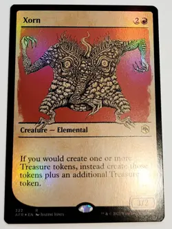 MTG Xorn Showcase Foil - Adventures in the Forgotten Realms NM - Image 1