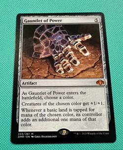 Gauntlet of Power - Dominaria Remastered - MTG - Magic the Gathering - Image 1