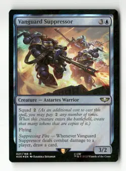 Vanguard Suppressor (Surge Foil) Universes Beyond: Warhammer 40,000 #27 Rare - Image 1