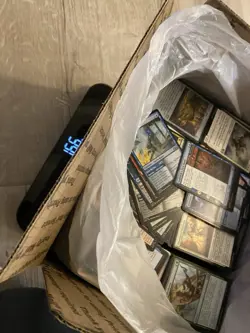 Magic The Gathering Bulk Lot 15 lbs C & U Only -No Basic lands, No Tokens - Image 1