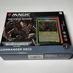 MtG Universes Beyond Warhammer 40k Tyranid Swarm Commander Deck - New Sealed - Image 1