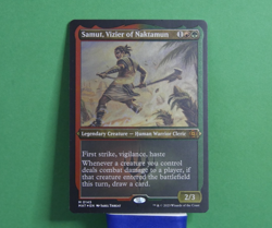 Samut, Vizier of Naktamun Etched Foil - MTG Aftermath | Mythic 145 - Image 1