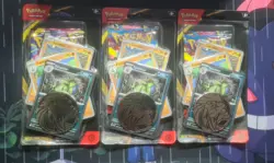 POKEMON - Mega Evolution Premium Checklane Blister Pack- Tyranitar IN HAND 🇬🇧 - Image 2
