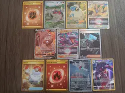 11 Hyper Rare & Vstar Pokemon Cards (Scarlet & Violet, Crown Zenith) - Image 1