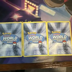 Pokemon World Championships 2004 Cards - Lot of 6 NM Vintage Cards - Image 3