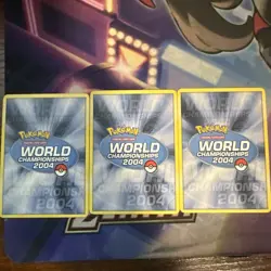 Pokemon World Championships 2004 Cards - Lot of 6 NM Vintage Cards - Image 5