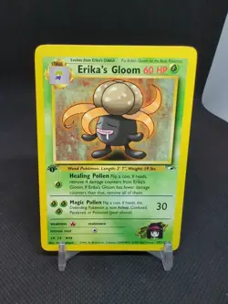 2000 Pokemon Gym Heroes 1st Edition 45/132 Erika's Gloom - Image 1