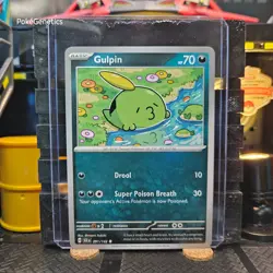 Gulpin Stellar Crown Pokemon TCG 091/142 Scarlet & Violet SV07 Common - Image 1