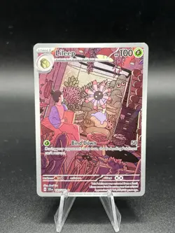 2024 Pokemon Scarlet & Violet Stellar Crown Lileep #145/142 NM VP1 - Image 1