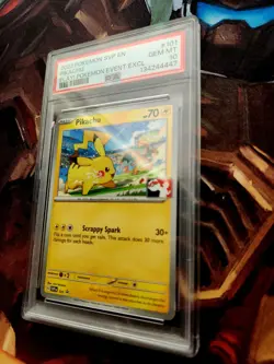 2023 POKEMON SVP EN-SV BLACK STAR PROMO #101 PIKACHU PSA 10 - Image 4