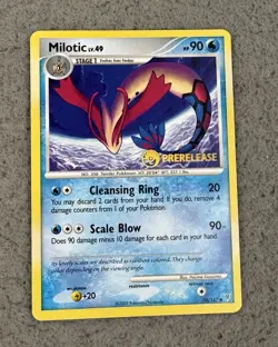 MILOTIC LV.49 2009 POKEMON PLATINUM SUPREME VICTORS PRERELEASE - Image 2