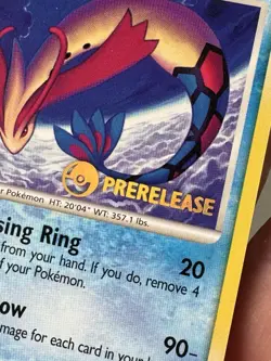 MILOTIC LV.49 2009 POKEMON PLATINUM SUPREME VICTORS PRERELEASE - Image 3