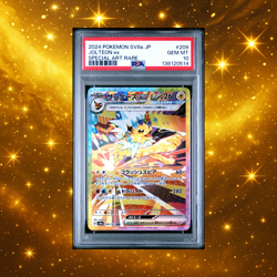 2024 POKEMON JPN SV8A-TERASTAL FEST EX SPECIAL ART RARE #209 JOLTEON EX PSA 10 - Image 1