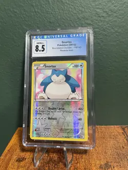 Pokemon TCG Snorlax Boundaries Crossed 109/149 Reverse Holo CGC 8.5 - Image 1