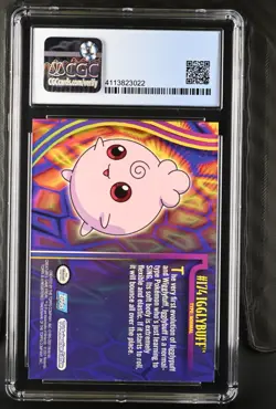 2001 Pokemon TV Johto League Champions Holo Foil #174 Iggybuff CGC Pristine 10 - Image 2