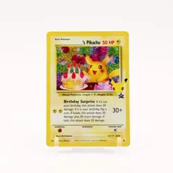 Birthday Pikachu - Celebrations 25th Classic Collection Holo Pokemon - NM - Image 1