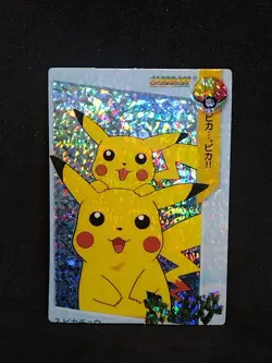 POKEMON POCKET MONSTERS VENDING PRISM ANIME STICKER 3 PIKACHU - Image 1