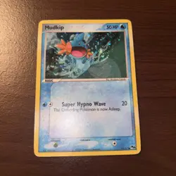 Pokemon Mudkip 11/17 - Pop Series 4 Promo Rare Holo Set 2006 Cosmos holo MP - Image 1