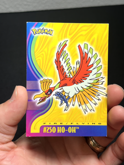 Topps Pokemon Johto League Champions Non Holo #250 Ho-Oh - Image 1