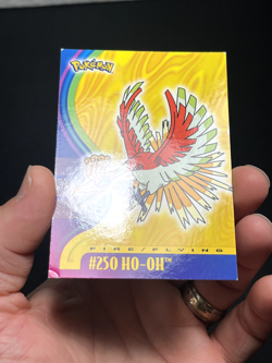 Topps Pokemon Johto League Champions Non Holo #250 Ho-Oh - Image 2