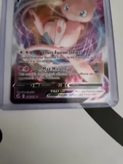 Pokemon TCG Mew VMAX 114/264 Swsh08: Fusion Strike Holo Ultra Rare - Image 2