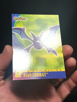 Topps Pokemon Johto League Champions Non Holo Crobat #169 - Image 2