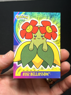 Topps Pokemon Johto Series 1 Non Holo #182 Bellossom - Image 1
