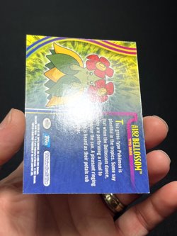 Topps Pokemon Johto Series 1 Non Holo #182 Bellossom - Image 4
