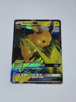 Pokemon TCG Raichu GX Hidden Fates 20/68 Holo Ultra Rare Mint/NM - Image 1