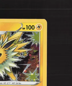 Jolteon SWSH094 Sword & Shield Black Star Promo Holo Pokemon Card LP - Image 4
