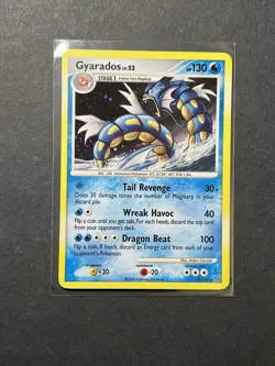 Gyarados 19/100 Holo Rare Pokemon Card Stormfront Deck Exclusive 2008 PTCG - Image 1