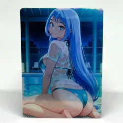 My Hero Academia Nejire Hado Goddess Anime Waifu ACG Foil Card - Image 1