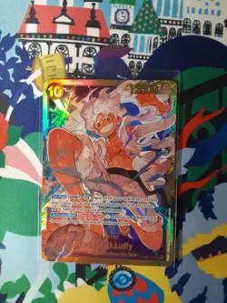 One Piece Card Game Monkey.D.Luffy OP05-119 Secret Rare - English Near Mint - Image 1