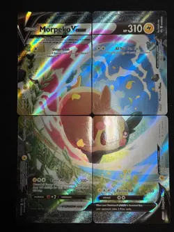 Morpeko V-Union 4-Card Set Pokemon TCG SWSH215-218 Holo Promo - NM - Image 1