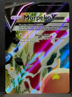 Morpeko V-Union 4-Card Set Pokemon TCG SWSH215-218 Holo Promo - NM - Image 2