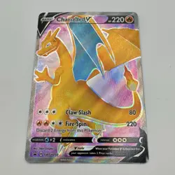 Charizard V - SWSH050 SWSD SWSH: Sword & Shield Promo Cards Holo NM - Image 1