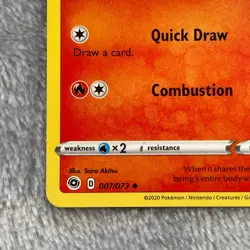 Victini 007/073 - Champions Path - Uncommon - Pokemon Card TCG - LP - Image 2