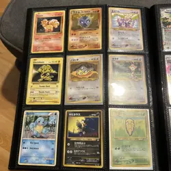 Pokemon Binder Collection Job Lot Vintage/Modern WOTC Vintage Cards Mega Evo PFL - Image 3