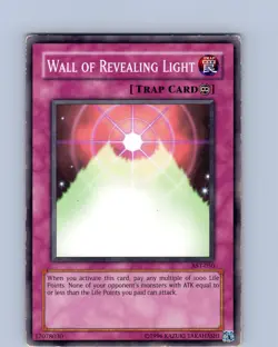 Yu-Gi-Oh TCG Wall Of Revealing Light AST-050 Unlimited Common Card Played MP-LP - Image 1