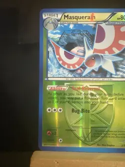 Masquerain Team Plasma 2/101 Plasma Blast Reverse Holo Rare NM Pokemon TCG Card - Image 2