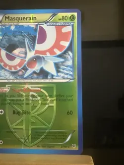 Masquerain Team Plasma 2/101 Plasma Blast Reverse Holo Rare NM Pokemon TCG Card - Image 3